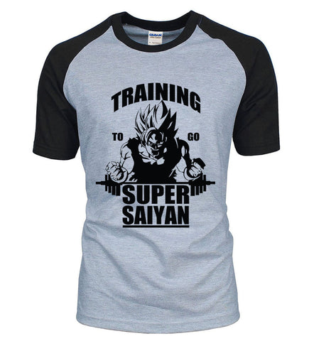 Dragon Ball Training To Go Super Saiyan T shirt
