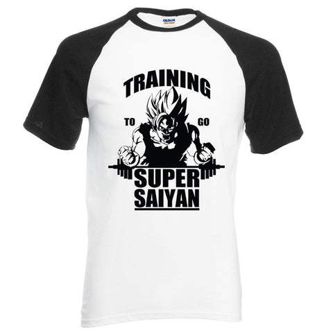 Dragon Ball Training To Go Super Saiyan T shirt