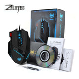Macro Wired Usb gaming mouse with 12 Programmable Buttons.