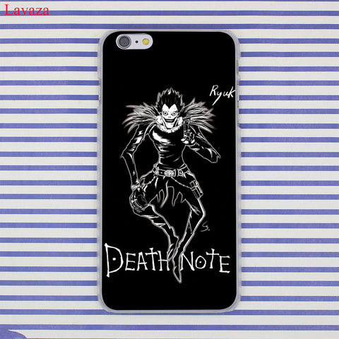 Death Note Ryuk kira Shell Phone Case for Apple iPhone 8 7 6 6S Plus X 10 5 5S SE 5C 4 4S Cover