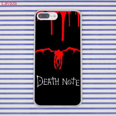 Death Note Ryuk kira Shell Phone Case for Apple iPhone 8 7 6 6S Plus X 10 5 5S SE 5C 4 4S Cover