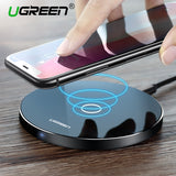 Ugreen Wireless Charger for iPhone X 8 Plus 10W USB Wireless Charging for Samsung Galaxy S8 S9 S7 Edge Qi USB Wireless Charger