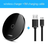 Ugreen Wireless Charger for iPhone X 8 Plus 10W USB Wireless Charging for Samsung Galaxy S8 S9 S7 Edge Qi USB Wireless Charger
